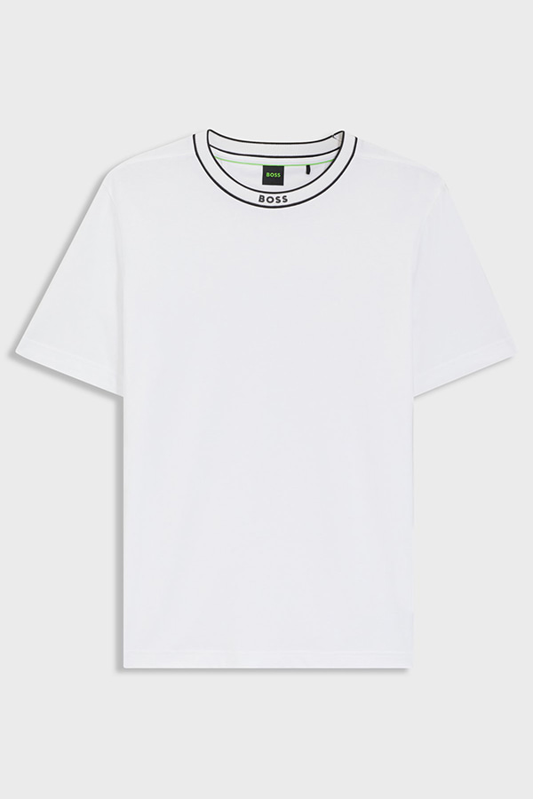 ΜΠΛΟΥΖΑ T-SHIRT BOSS - 100 ΛΕΥΚΟ